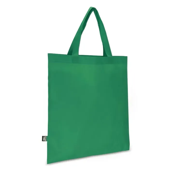 R-PET Carry bag non-woven short handles 38 x 42cm 75g/m² - LT91327 (N0031)